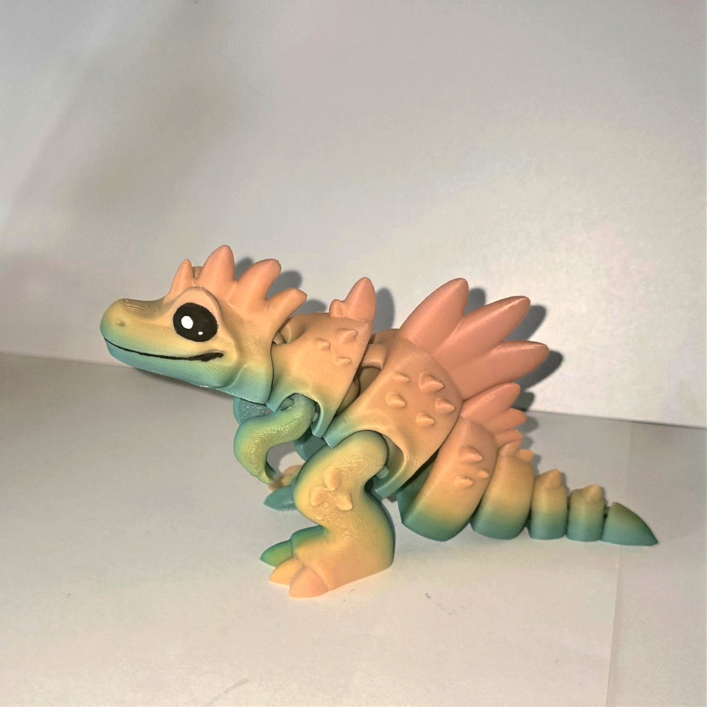 Dino (M) Peach & Green
